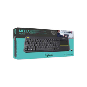 KeyBoard Touch Pad Wireless Logitech K400 PLUS For TV Connected