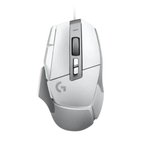 Logitech G502 X Wired Gaming Mouse – HERO 25K Sensor, LIGHTFORCE Hybrid Switches, LIGHTSYNC RGB, 13 Programmable Buttons – White