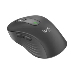Logitech Signature M650L 2‑Mode Wireless Mouse – Bluetooth & Logi Bolt, 4000 DPI, SmartWheel Scrolling, 24‑Mo Battery, Graphite