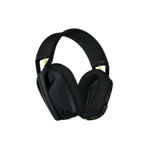 Logitech G435 Lightspeed Wireless and Bluetooth Gaming Headset Black – 165g Ultra-Light, 40mm Drivers, Dual Beamforming Mics, 18H Battery, Dolby Atmos