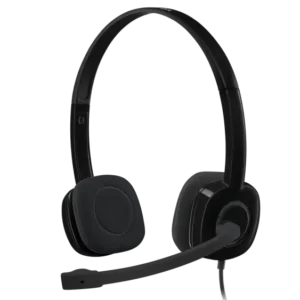 Logitech H151 Stereo Headset – Wired 3.5mm & In-Line Controls