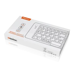 Meetion BTK001 Bluetooth Folding Keyboard – Portable, Wireless, Rechargeable, Multi-Device Compatible