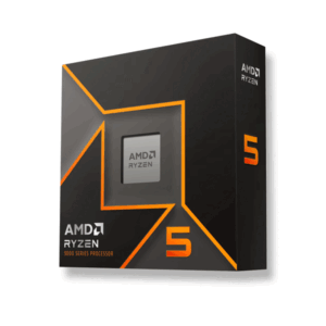 AMD Ryzen 5 9600X 6 cores 12 threads 3.9 GHz base 5.4 GHz boost 32 MB L3 cache PCIe 5.0 DDR5 support and overclocking capabilities with a 65W TDP