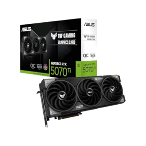 ASUS PRIME GeForce RTX 5070 Ti 16GB GDDR7 Graphics Card – PCIe 5.0, Ray Tracing, DLSS 4, HDMI 2.1, DisplayPort 2.1 (With Build)