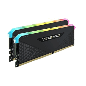 Corsair VENGEANCE® RGB RS 16GB (2×8 GB) DDR4‑3200MT/S CL16 Memory Kit – Dynamic MultiZone RGB, 1.35 V XMP 2.0, Intel/AMD Compatibility, Premium Heat Spreader