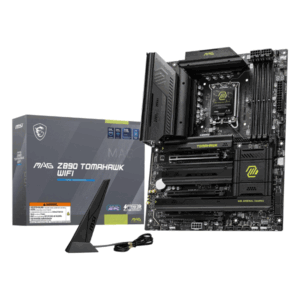 MSI MAG Z890 TOMAHAWK WIFI ATX Motherboard – Intel Z890 Chipset, LGA 1851 Socket, DDR5 9200+ MHz OC, PCIe 5.0, Quad M.2 Slots, Thunderbolt™ 4, HDMI 2.1, Wi-Fi 7, 5G LAN, 7.1 HD Audio