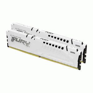 Kingston FURY Beast DDR5‑5600MT/s CL36 32GB(2×16GB) KF556C36BWEK2-32 Memory – AMD EXPO, 1.25V, Dual‑Channel Kit, White
